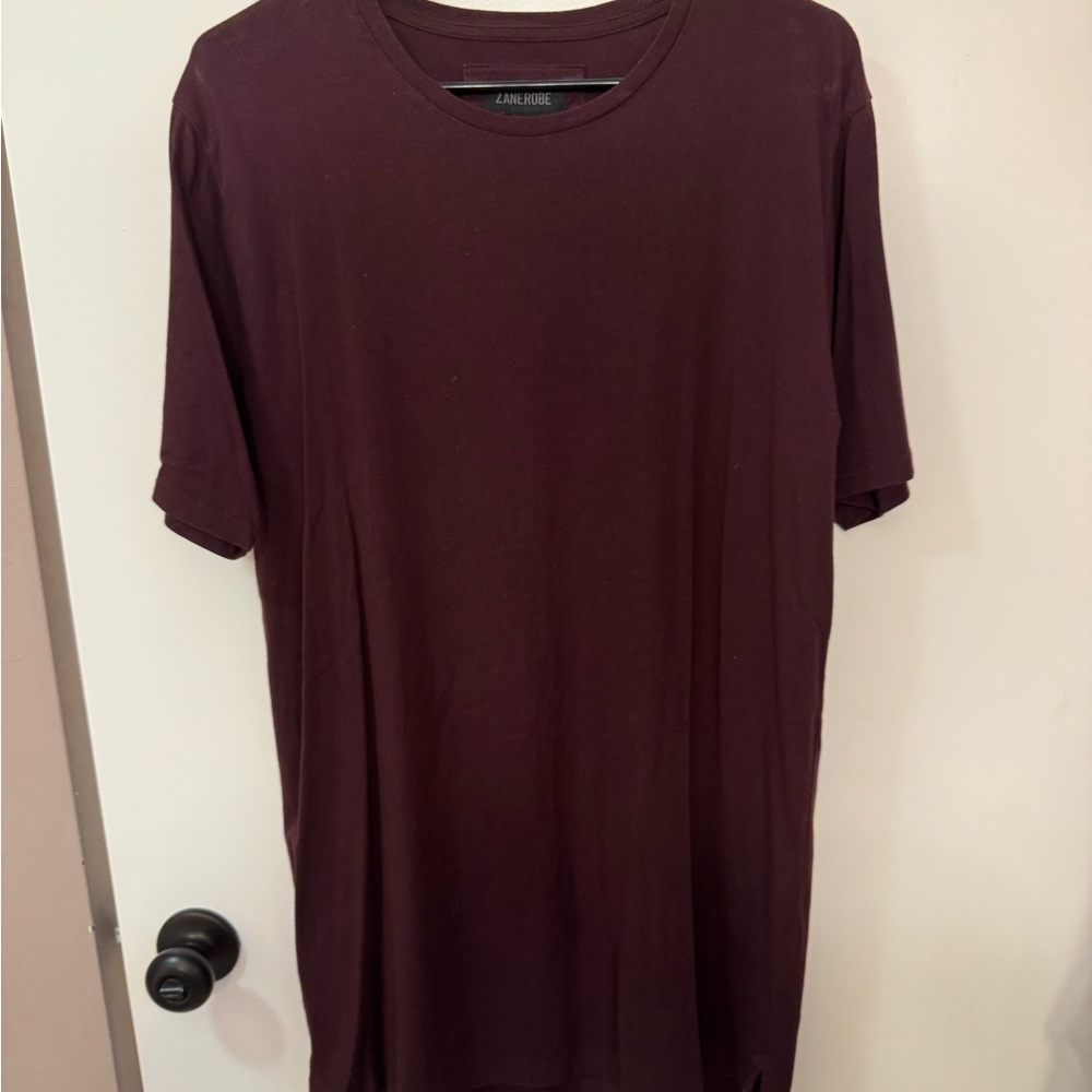 Zanerobe Flintlock Dark Burgundy Short Sleeve Tee